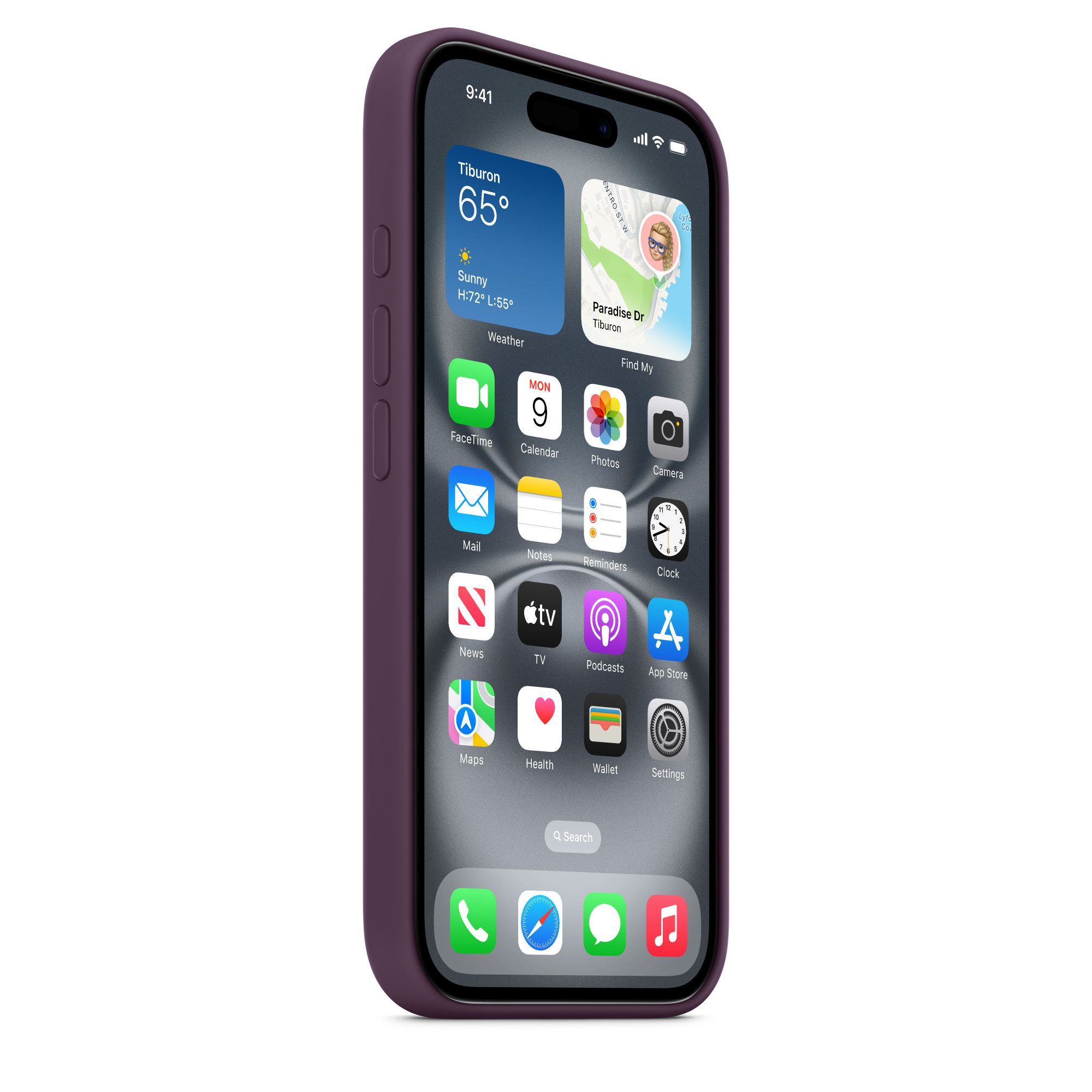 Θήκη Apple MagSafe Silicone Plum iPhone 16 ΘΗΚΕΣ Apple Θήκη Apple MagSafe Silicone Plum iPhone 16 - Image 4