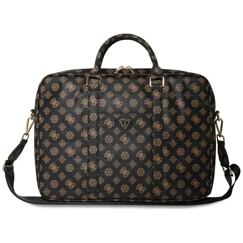 Alternative view of Τσάντα Guess Peony Triangle Logo Eco-Leather 16″ Black (GUCB16PGPOSGNK)