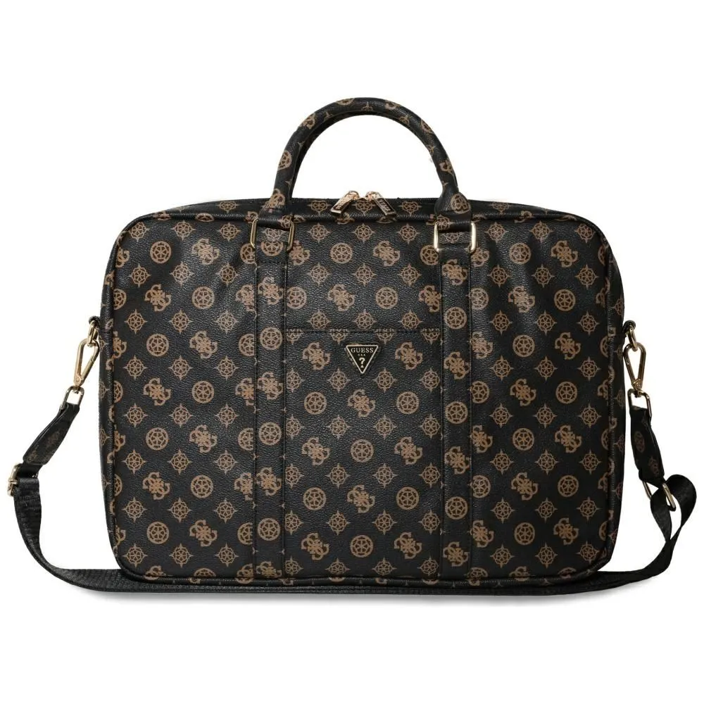 Τσάντα Guess Peony Triangle Logo Eco-Leather 16″ Black (GUCB16PGPOSGNK) GADGETS Guess Τσάντα Guess Peony Triangle Logo Eco-Leather 16″ Black (GUCB16PGPOSGNK) - Image 2