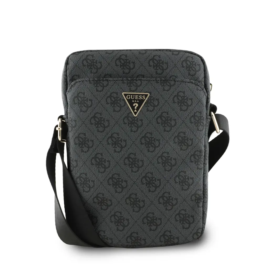 Τσάντα Guess Crossbody Triangle Logo 8″ Black GADGETS Guess Τσάντα Guess Crossbody Triangle Logo 8″ Black