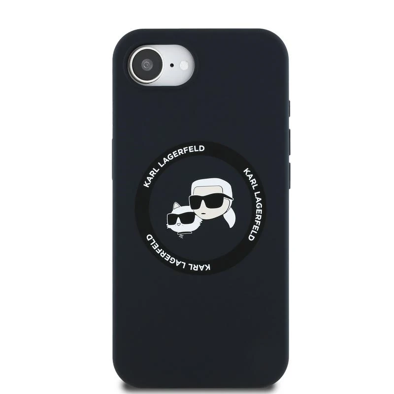 Θήκη Karl Lagerfeld Liquid Silicone Karl&Choupette Ring MagSafe Black iPhone 16e/17e ΘΗΚΕΣ KARL LAGERFELD Θήκη Karl Lagerfeld Liquid Silicone Karl&Choupette Ring MagSafe Black iPhone 16e/17e - Image 3