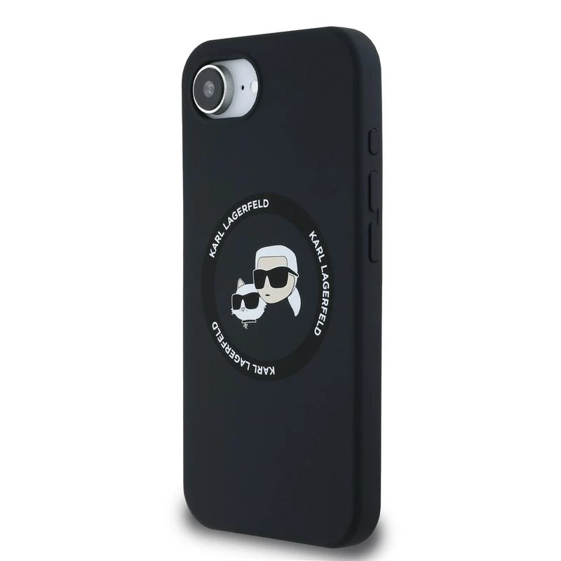 Θήκη Karl Lagerfeld Liquid Silicone Karl&Choupette Ring MagSafe Black iPhone 16e/17e ΘΗΚΕΣ KARL LAGERFELD Θήκη Karl Lagerfeld Liquid Silicone Karl&Choupette Ring MagSafe Black iPhone 16e/17e - Image 2