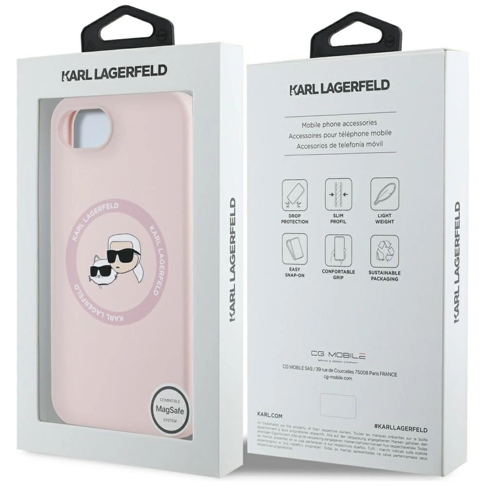 Θήκη Karl Lagerfeld Liquid Silicone Karl&Choupette Ring MagSafe Pink iPhone 16e/17e ΘΗΚΕΣ KARL LAGERFELD Θήκη Karl Lagerfeld Liquid Silicone Karl&Choupette Ring MagSafe Pink iPhone 16e/17e - Image 7