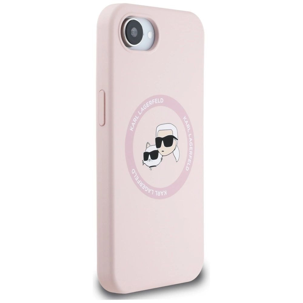 Θήκη Karl Lagerfeld Liquid Silicone Karl&Choupette Ring MagSafe Pink iPhone 16e/17e ΘΗΚΕΣ KARL LAGERFELD Θήκη Karl Lagerfeld Liquid Silicone Karl&Choupette Ring MagSafe Pink iPhone 16e/17e - Image 4
