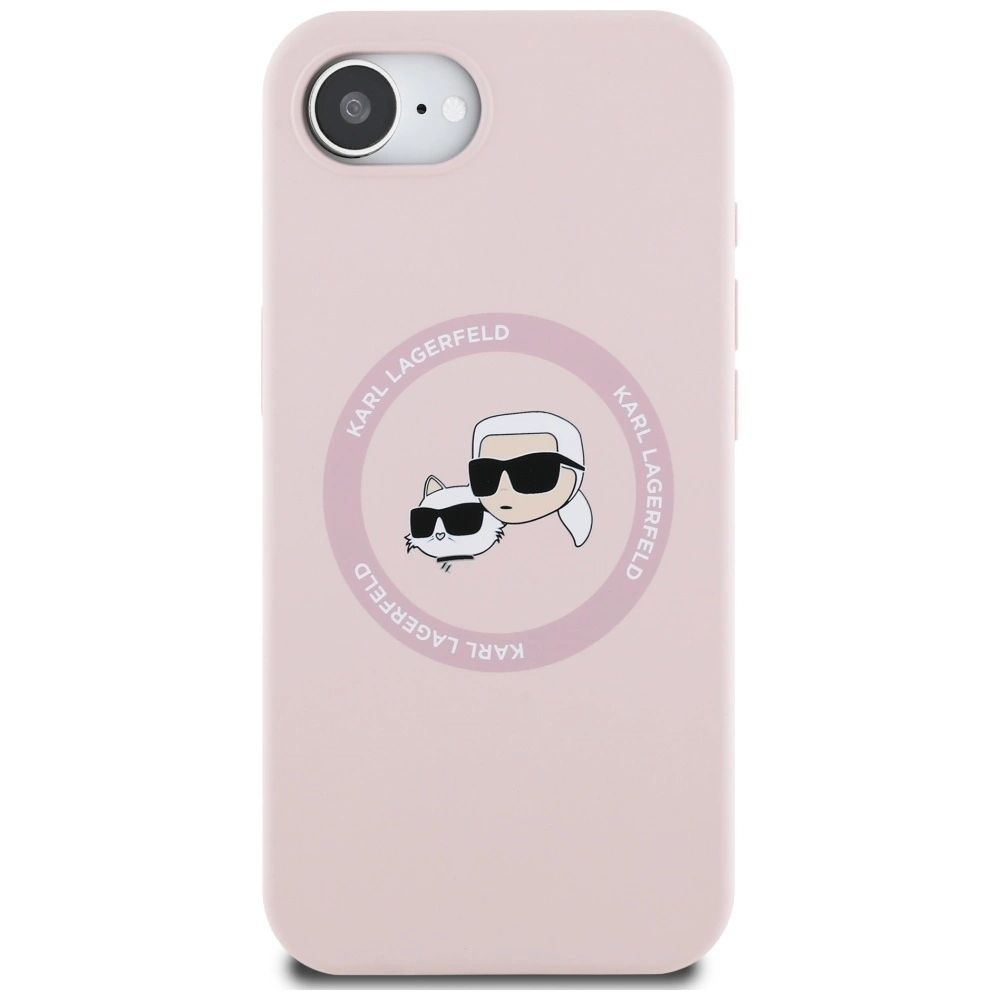 Θήκη Karl Lagerfeld Liquid Silicone Karl&Choupette Ring MagSafe Pink iPhone 16e/17e ΘΗΚΕΣ KARL LAGERFELD Θήκη Karl Lagerfeld Liquid Silicone Karl&Choupette Ring MagSafe Pink iPhone 16e/17e - Image 3