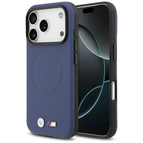 Θήκη BMW M FW Metal Logo MagSafe Blue iPhone 17 Pro Max