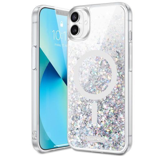 Θήκη Siipro Water Glitter Magsafe Clear iPhone 17