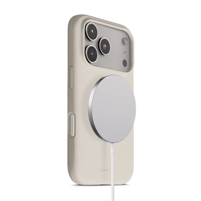 Θήκη Crong Color Cover MagSafe Stone Beige iPhone 17 Pro Max ΘΗΚΕΣ Crong Θήκη Crong Color Cover MagSafe Stone Beige iPhone 17 Pro Max