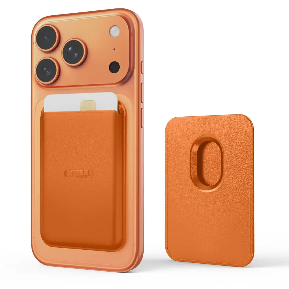 Tech-Protect MagWallet MagSafe Cosmic Orange MAGSAFE GADGETS Tech-Protect Tech-Protect MagWallet MagSafe Cosmic Orange