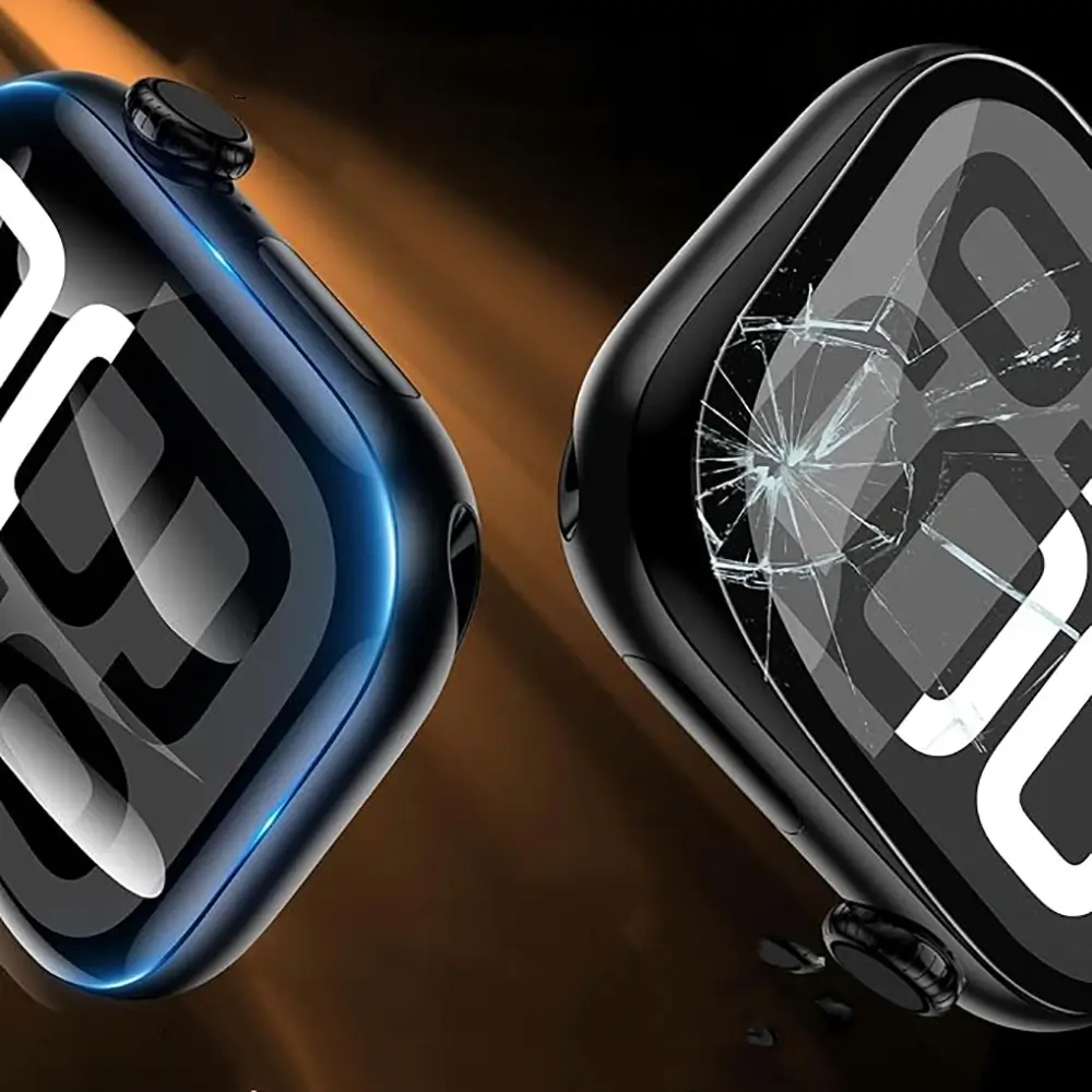 (3-Pack) Tech-Protect Full Cover Easy Set Flex+ Black Apple Watch 46mm APPLE WATCH Tech-Protect (3-Pack) Tech-Protect Full Cover Easy Set Flex+ Black Apple Watch 46mm - Image 3