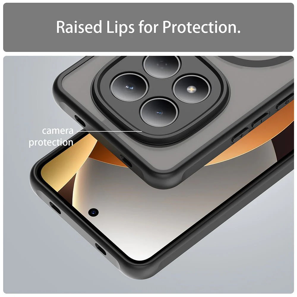 Θήκη Techsuit HaloFrost II Frosted Black Xiaomi Redmi Note 15 Pro 4G ΘΗΚΕΣ Techsuit Θήκη Techsuit HaloFrost II Frosted Black Xiaomi Redmi Note 15 Pro 4G - Image 4