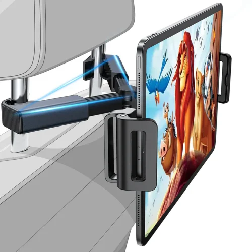 Lisen Adjustable Headrest Mount Holder up to 12.9″ Secure fit Black ΑΞΕΣΟΥΑΡ Lisen Lisen Adjustable Headrest Mount Holder up to 12.9" Secure fit Black