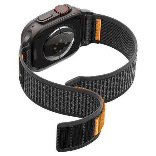 Alternative view of Λουράκι Spigen Athlex Air 2 Fabric Black Orange Apple Watch 44/45/46/49mm