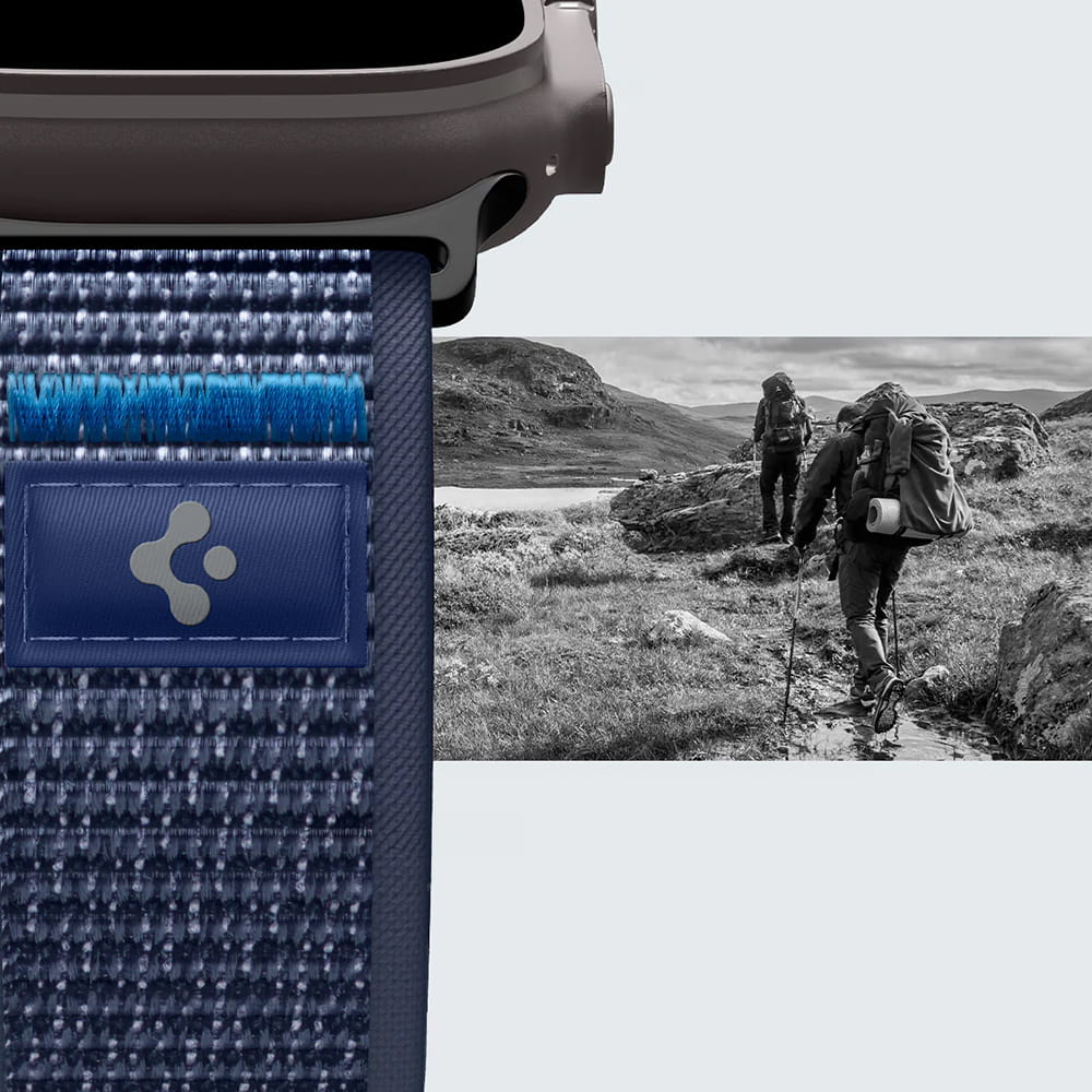 Λουράκι Spigen Athlex Air 2 Fabric Blue Apple Watch 44/45/46/49mm APPLE WATCH Spigen Λουράκι Spigen Athlex Air 2 Fabric Blue Apple Watch 44/45/46/49mm - Image 8