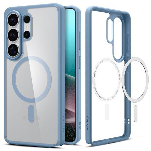 Θήκη Spigen Ultra Hybrid Mag Clear Light Blue Samsung Galaxy S26 Ultra ΘΗΚΕΣ Spigen Θήκη Spigen Ultra Hybrid Mag Clear Light Blue Samsung Galaxy S26 Ultra