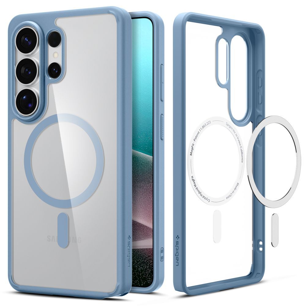 Θήκη Spigen Ultra Hybrid Mag Clear Light Blue Samsung Galaxy S26 Ultra ΘΗΚΕΣ Spigen Θήκη Spigen Ultra Hybrid Mag Clear Light Blue Samsung Galaxy S26 Ultra