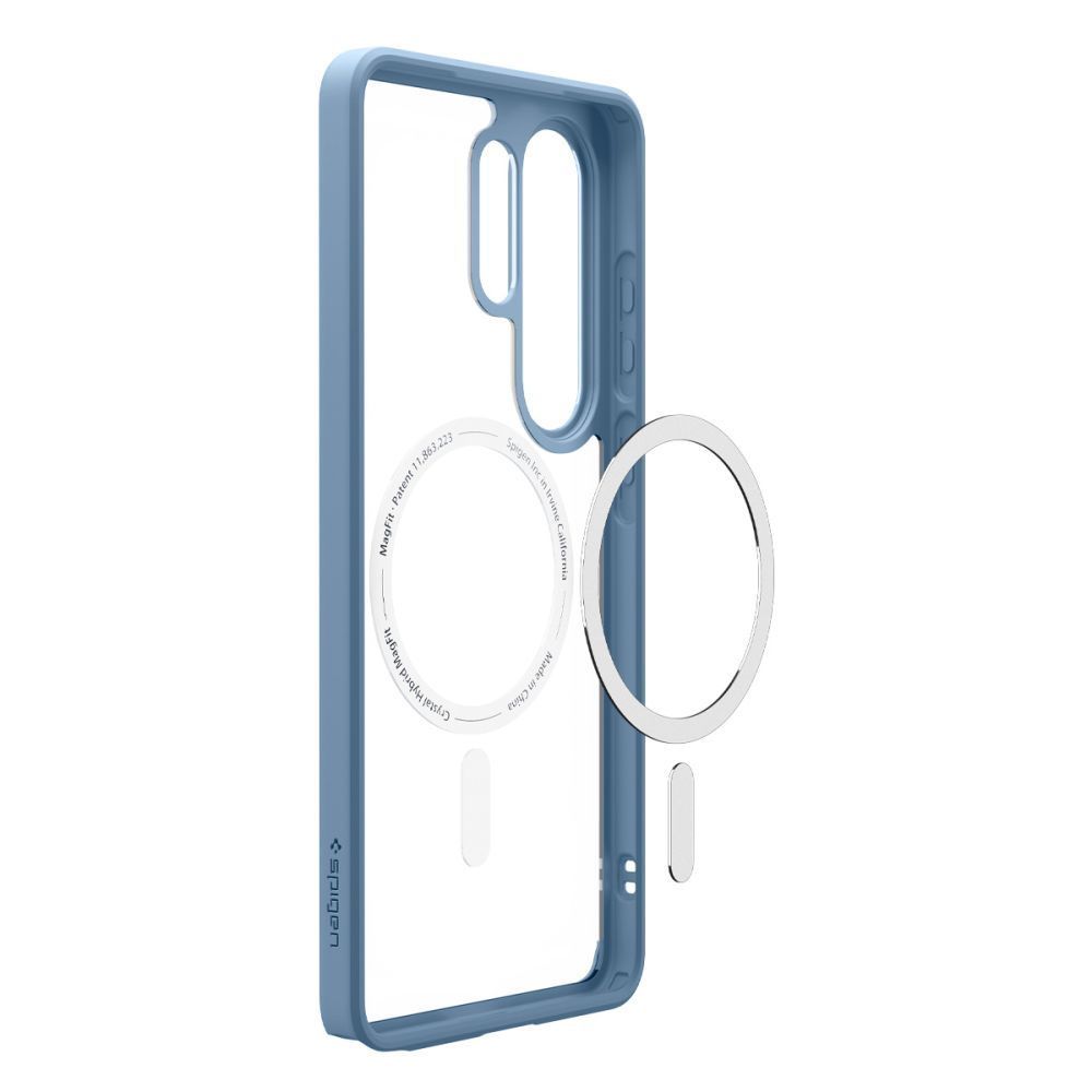Θήκη Spigen Ultra Hybrid Mag Clear Light Blue Samsung Galaxy S26 Ultra ΘΗΚΕΣ Spigen Θήκη Spigen Ultra Hybrid Mag Clear Light Blue Samsung Galaxy S26 Ultra - Image 12
