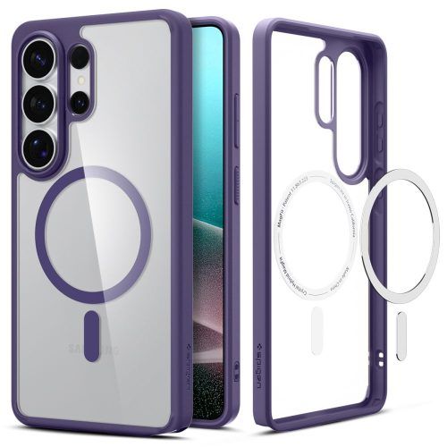 Θήκη Spigen Ultra Hybrid Mag Clear Deep Purple Samsung Galaxy S26 Ultra ΘΗΚΕΣ Spigen Θήκη Spigen Ultra Hybrid Mag Clear Deep Purple Samsung Galaxy S26 Ultra