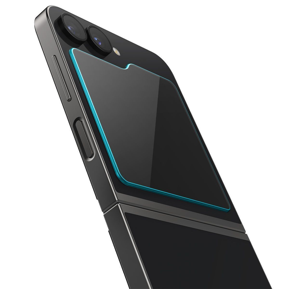 Spigen GLAS.tR EZ Fit HD Tempered Glass Samsung Galaxy Z Flip 5/6/7 FE (2-Pack) ΠΡΟΣΤΑΣΙΑ ΟΘΟΝΗΣ Spigen Spigen GLAS.tR EZ Fit HD Tempered Glass Samsung Galaxy Z Flip 5/6/7 FE (2-Pack) - Image 10