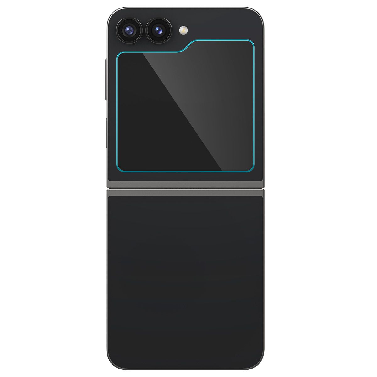 Spigen GLAS.tR EZ Fit HD Tempered Glass Samsung Galaxy Z Flip 5/6/7 FE (2-Pack) ΠΡΟΣΤΑΣΙΑ ΟΘΟΝΗΣ Spigen Spigen GLAS.tR EZ Fit HD Tempered Glass Samsung Galaxy Z Flip 5/6/7 FE (2-Pack) - Image 8
