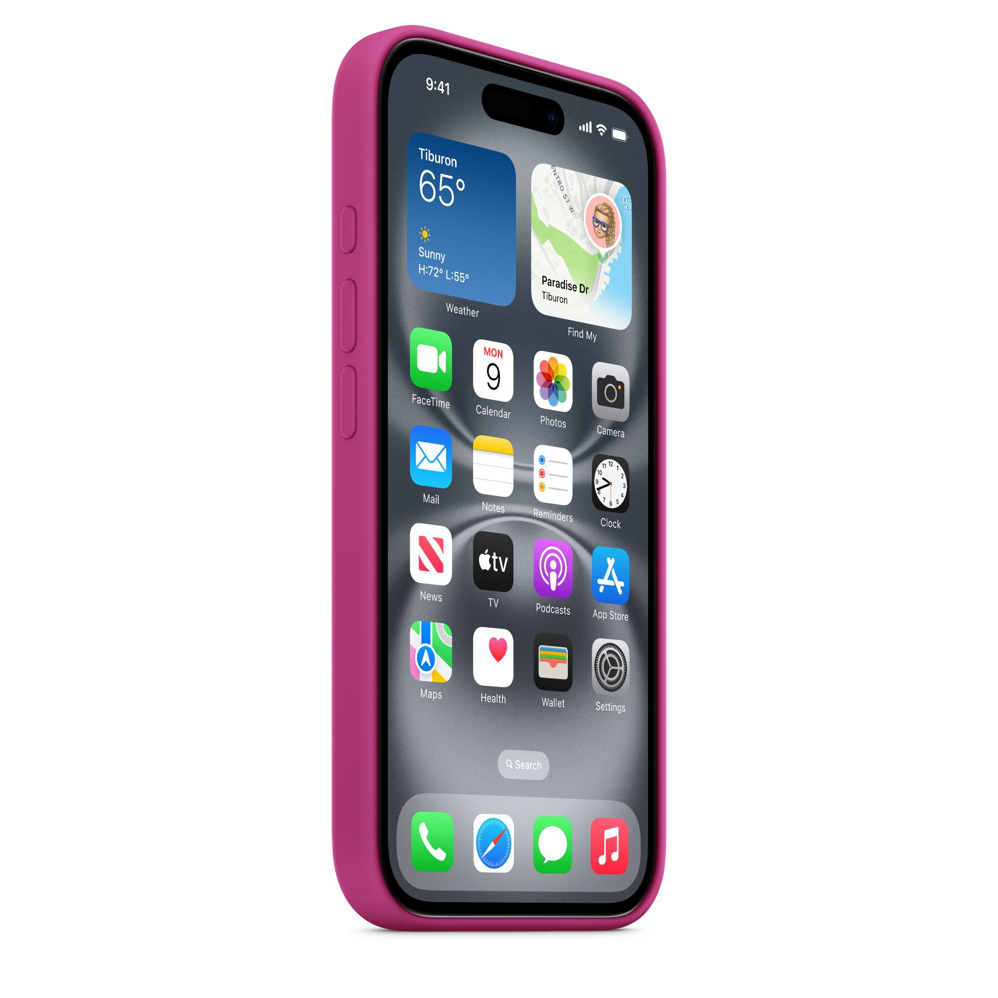 Θήκη Apple MagSafe Silicone Fuchsia iPhone 16 ΘΗΚΕΣ Apple Θήκη Apple MagSafe Silicone Fuchsia iPhone 16 - Image 4