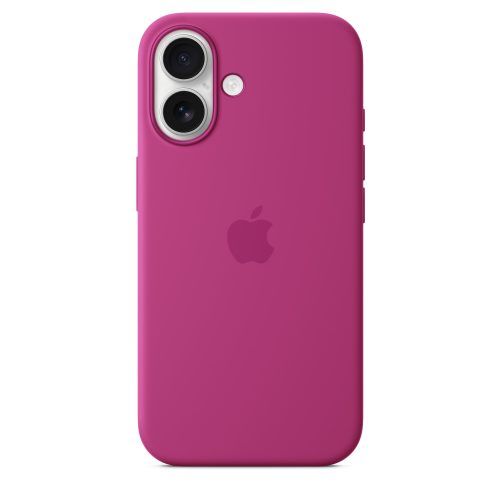 Alternative view of Θήκη Apple MagSafe Silicone Fuchsia iPhone 16