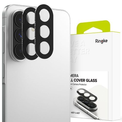 Ringke Full Cover Camera Glass Black Samsung Galaxy A57/A37 (2-Pack) ΠΡΟΣΤΑΣΙΑ ΟΘΟΝΗΣ Ringke Ringke Full Cover Camera Glass Black Samsung Galaxy A57/A37 (2-Pack)