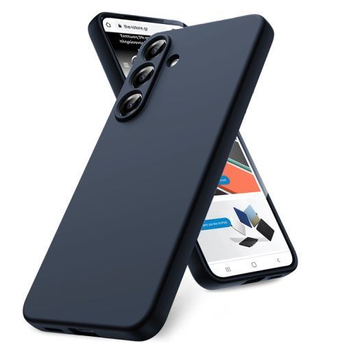 Θήκη Orso Rubber Silk Dark Blue Samsung Galaxy A37