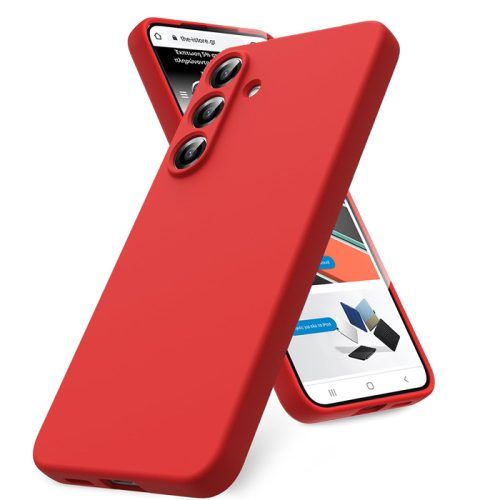 Θήκη Orso Rubber Silk Red Samsung Galaxy A57