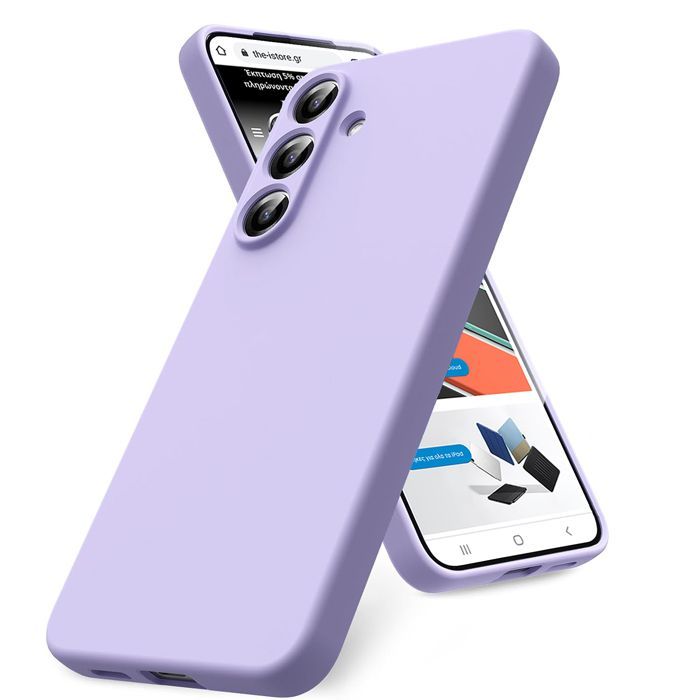 Θήκη Orso Rubber Silk Violet Samsung Galaxy A37 ΘΗΚΕΣ Orso Θήκη Orso Rubber Silk Violet Samsung Galaxy A37