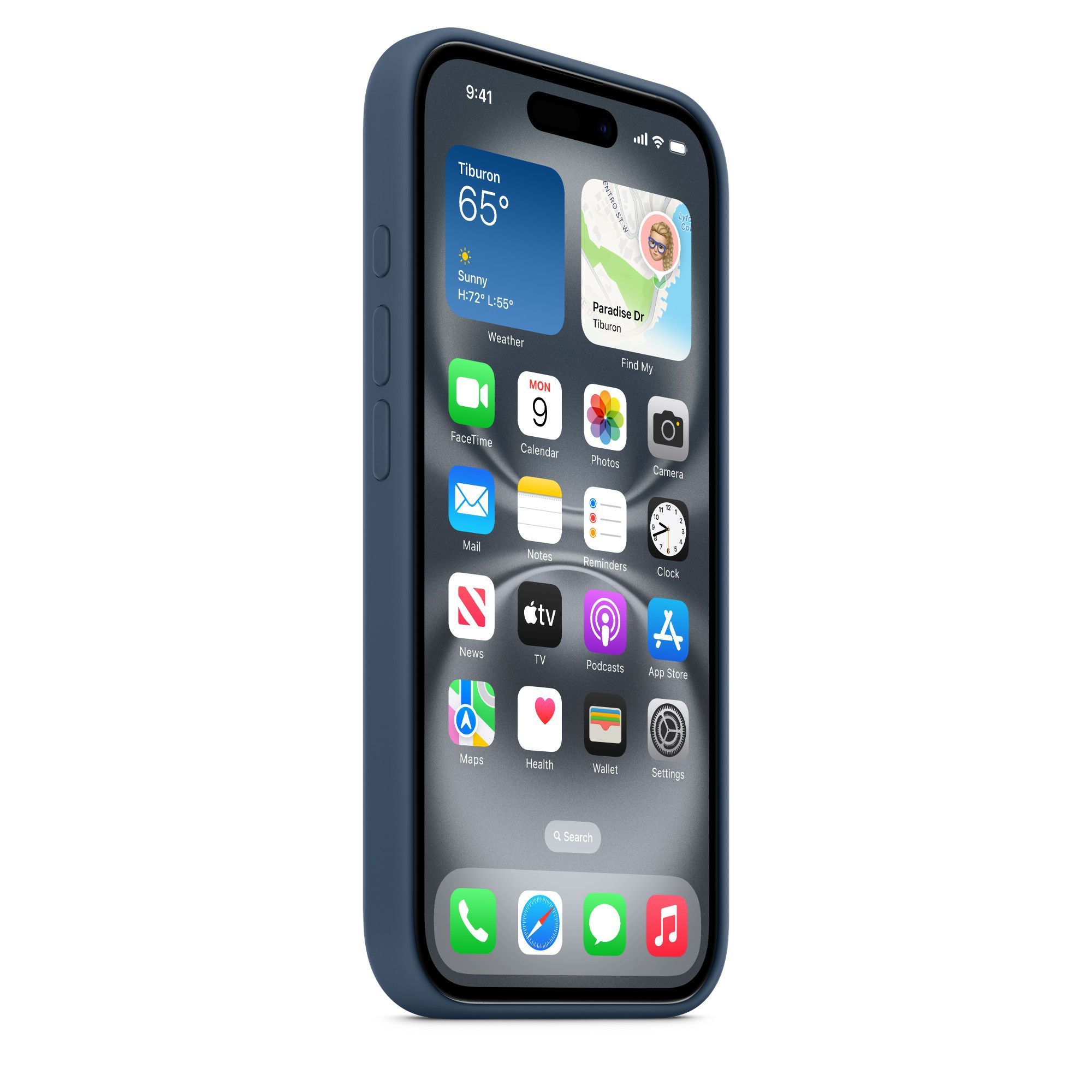 Θήκη Apple MagSafe Silicone Denim iPhone 16 ΘΗΚΕΣ Apple Θήκη Apple MagSafe Silicone Denim iPhone 16 - Image 4