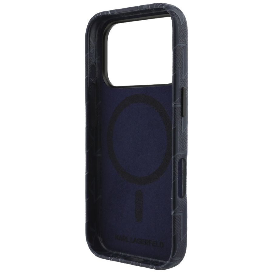 Θήκη Karl Lagerfeld Monogram Logo MagSafe Blue iPhone 17 Pro ΘΗΚΕΣ KARL LAGERFELD Θήκη Karl Lagerfeld Monogram Logo MagSafe Blue iPhone 17 Pro - Image 3