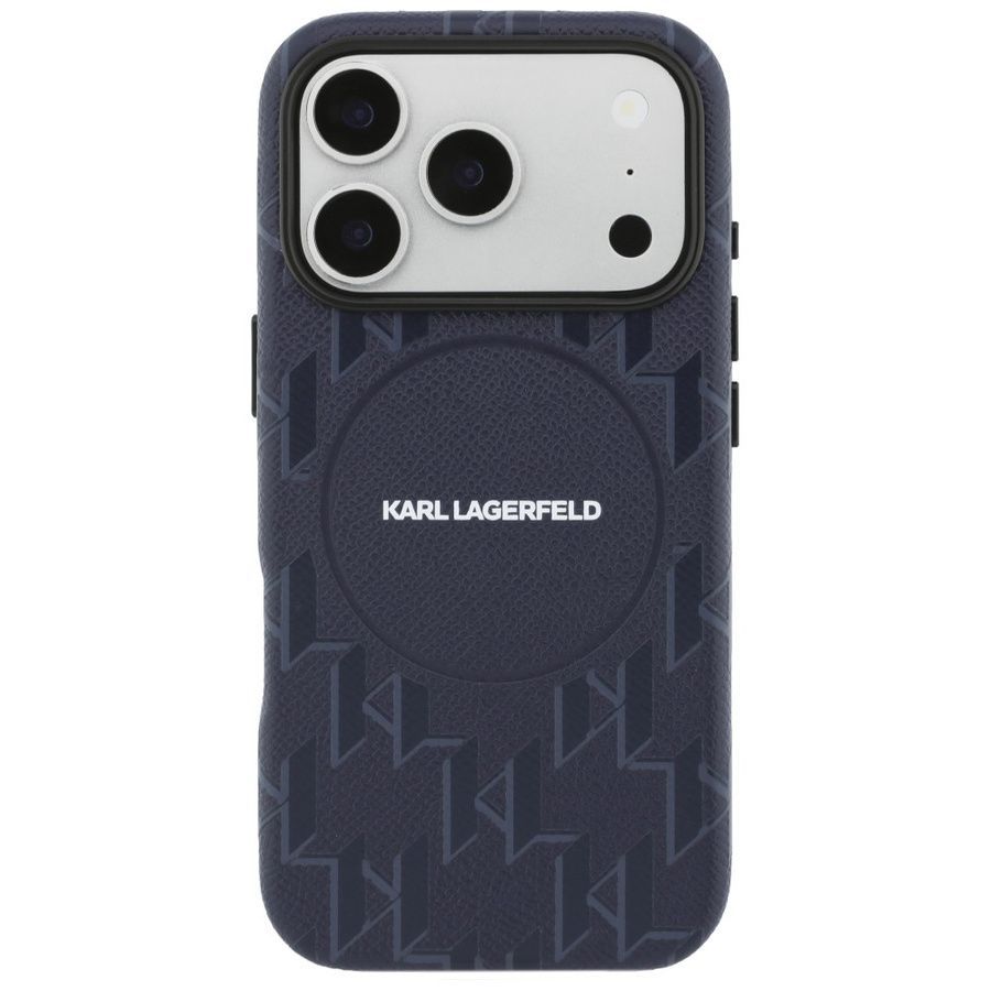 Θήκη Karl Lagerfeld Monogram Logo MagSafe Blue iPhone 17 Pro ΘΗΚΕΣ KARL LAGERFELD Θήκη Karl Lagerfeld Monogram Logo MagSafe Blue iPhone 17 Pro - Image 7