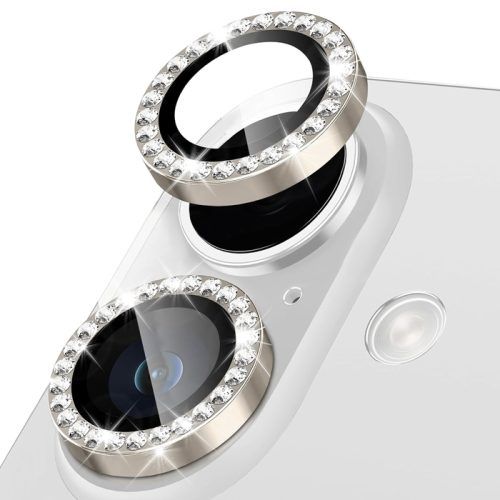 Orso Lens Camera Tempered Glass Titanium Diamonds iPhone 17/16/16 Plus ΠΡΟΣΤΑΣΙΑ ΟΘΟΝΗΣ Orso Orso Lens Camera Tempered Glass Titanium Diamonds iPhone 17/16/16 Plus