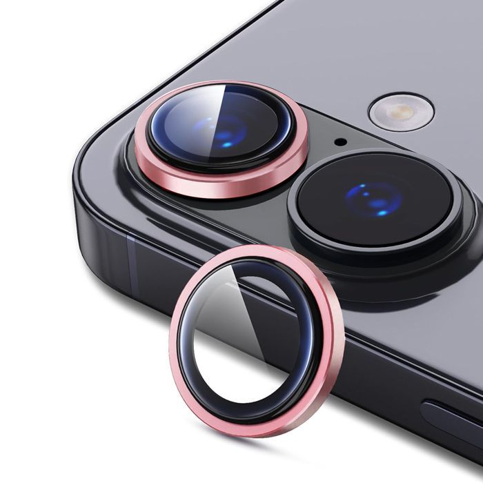 Orso Lens Camera Tempered Glass Rose Gold iPhone 17/16/16 Plus ΠΡΟΣΤΑΣΙΑ ΟΘΟΝΗΣ Orso Orso Lens Camera Tempered Glass Rose Gold iPhone 17/16/16 Plus