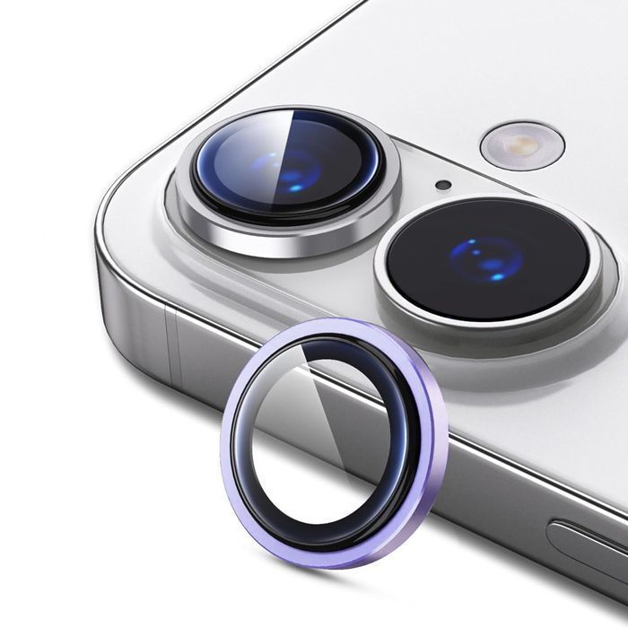 Orso Lens Camera Tempered Glass Violet iPhone 17/16/16 Plus ΠΡΟΣΤΑΣΙΑ ΟΘΟΝΗΣ Orso Orso Lens Camera Tempered Glass Violet iPhone 17/16/16 Plus