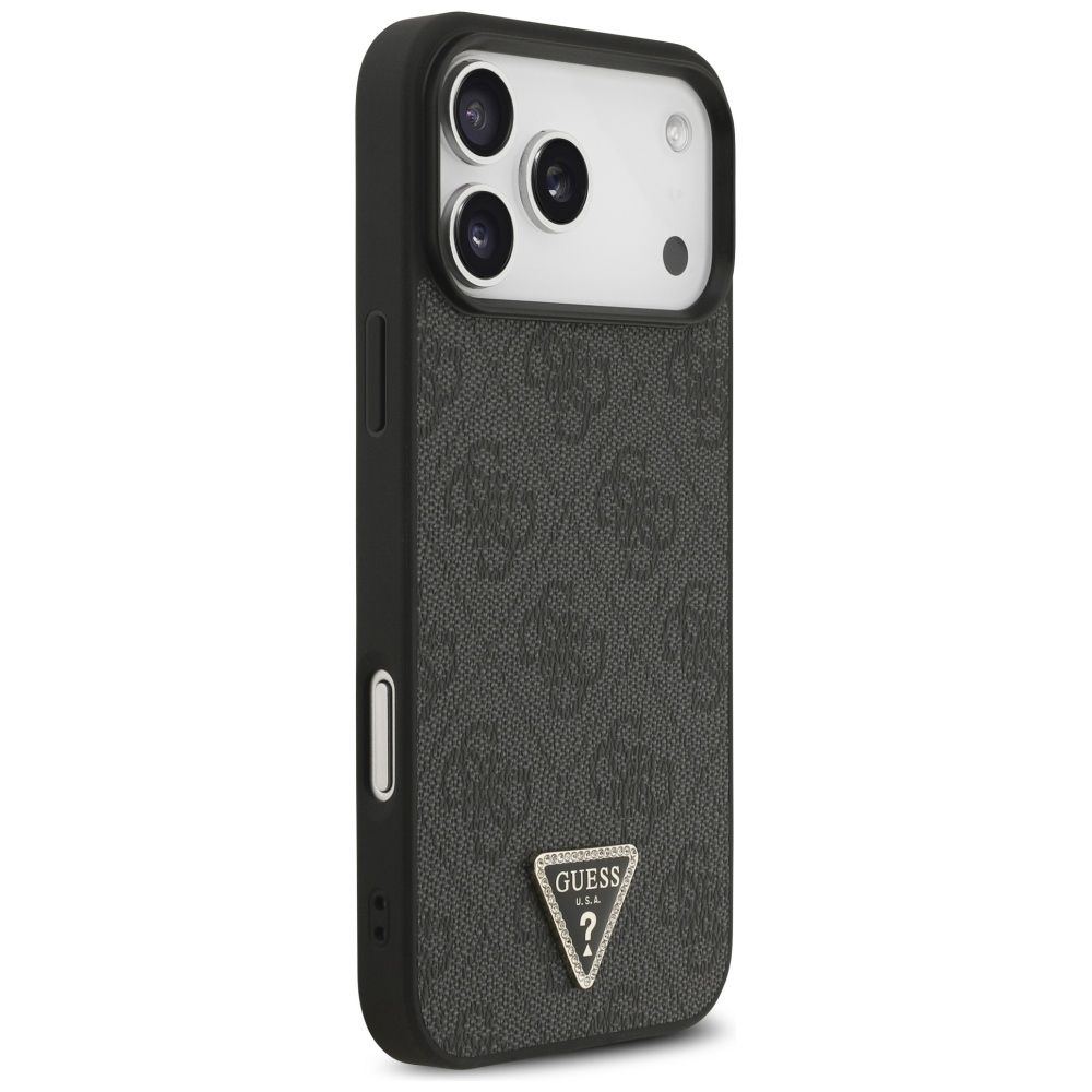Θήκη Guess 4G Triangle Strass Magsafe Black iPhone 17 Pro Max ΘΗΚΕΣ Guess Θήκη Guess 4G Triangle Strass Magsafe Black iPhone 17 Pro Max - Image 4