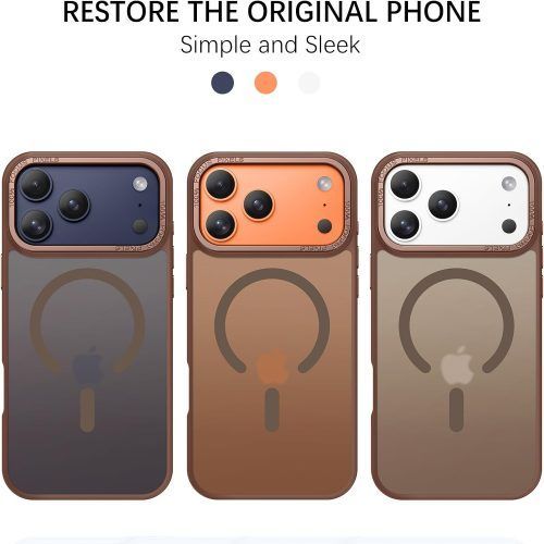 Alternative view of Θήκη Orso MagCase Focus Frosted Brown iPhone 17 Pro