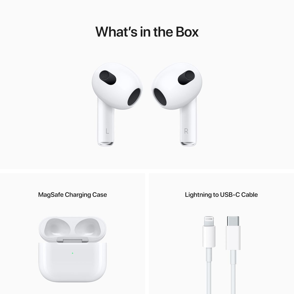 Apple AirPods 3 με MagSafe Charging Case ΑΚΟΥΣΤΙΚΑ-BLUETOOTH Apple Apple AirPods 3 με MagSafe Charging Case - Image 7