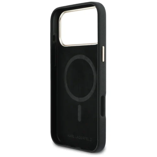 Alternative view of Θήκη Karl Lagerfeld Karl Head Logo MagSafe Leather Black iPhone 17 Pro Max