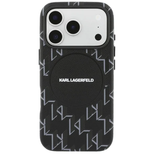 Alternative view of Θήκη Karl Lagerfeld Monogram Logo MagSafe Black iPhone 17 Pro Max
