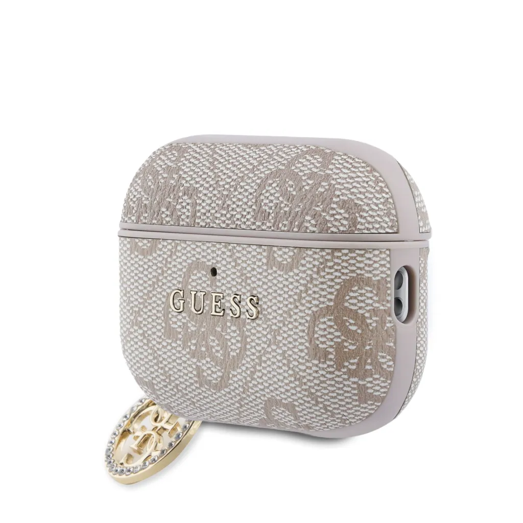 Θήκη Guess 4G Strass Charm Pink AirPods Pro 3 APPLE AIRPODS Guess Θήκη Guess 4G Strass Charm Pink AirPods Pro 3 - Image 3