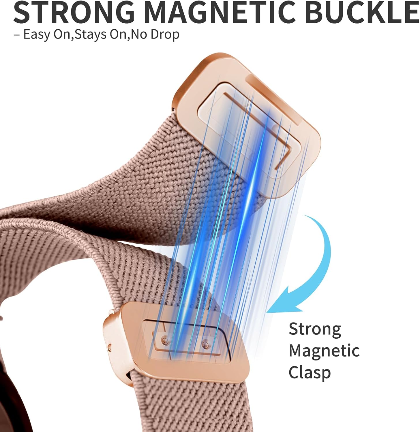 Λουράκι Celtic Stretchy Band Pink Apple Watch 38/40/41/42 Series 10/11 APPLE WATCH Orso Λουράκι Celtic Stretchy Band Pink Apple Watch 38/40/41/42 Series 10/11 - Image 3