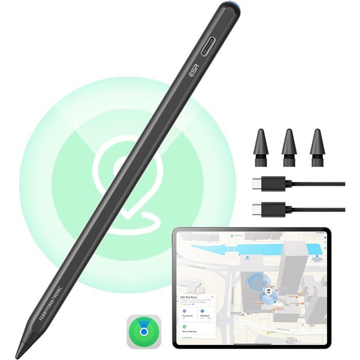 ESR Geo Digital Stylus iPad Pencil Black GADGETS ESR ESR Geo Digital Stylus iPad Pencil Black