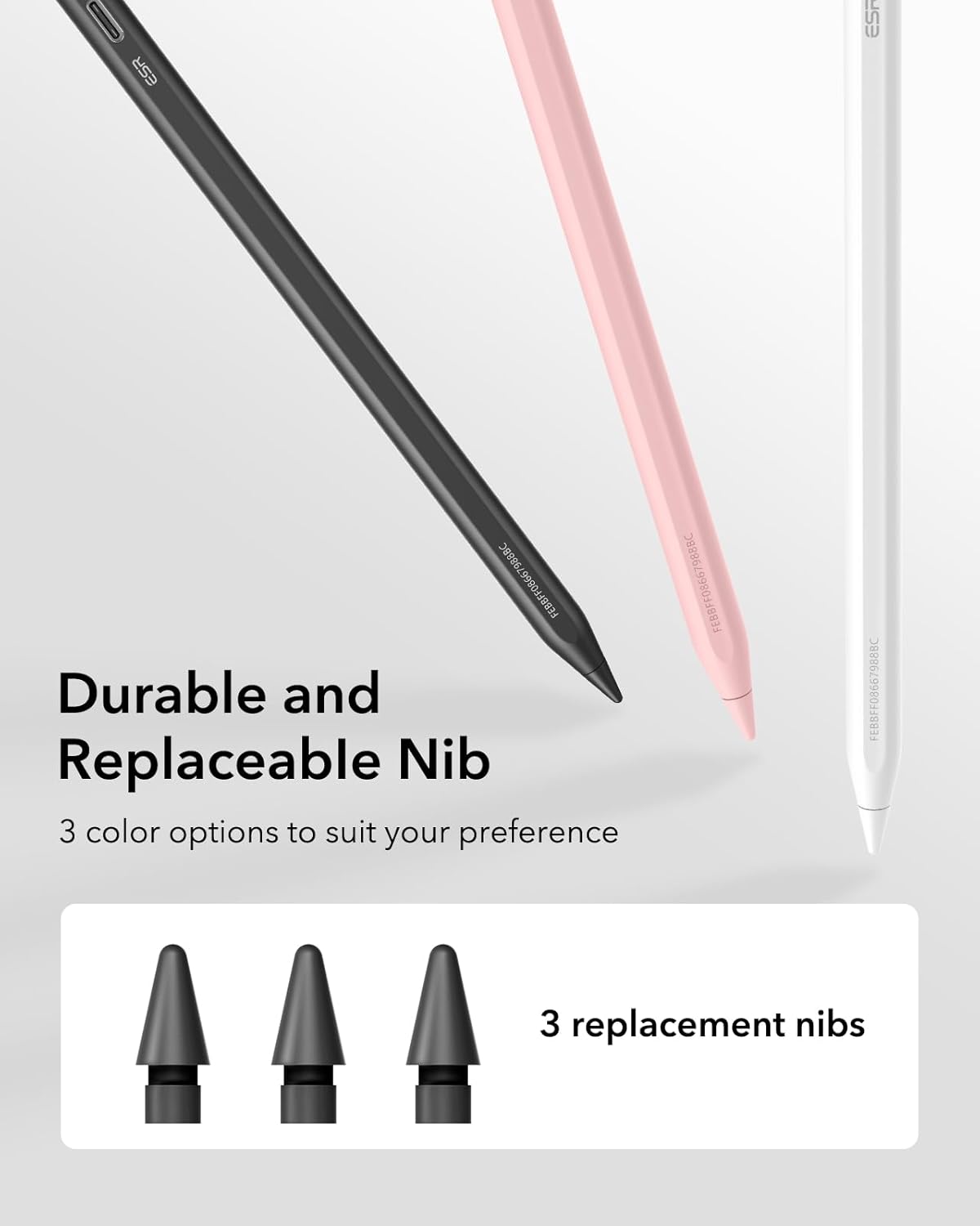 ESR Geo Digital Stylus iPad Pencil Black GADGETS ESR ESR Geo Digital Stylus iPad Pencil Black - Image 8