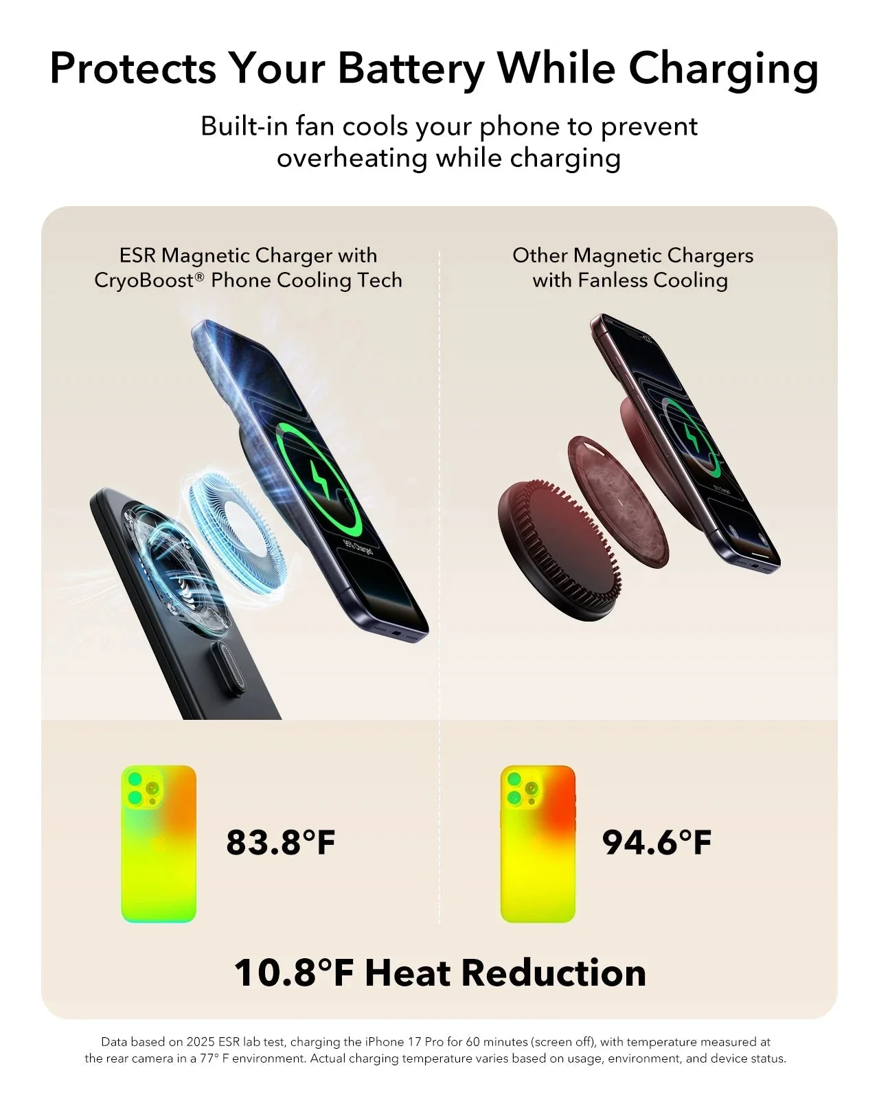 ESR Qi2.2 Foldable 3in1 MagSafe Wireless Charging Set 25W Black APPLE WATCH ESR ESR Qi2.2 Foldable 3in1 MagSafe Wireless Charging Set 25W Black - Image 5