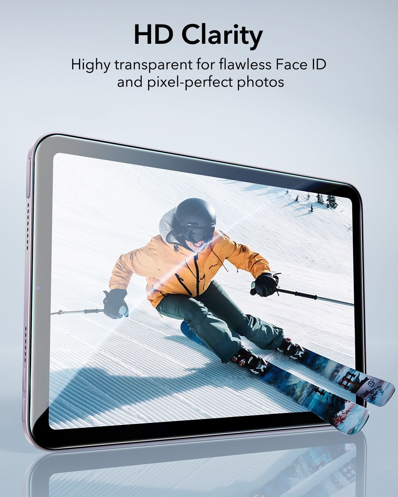ESR UltraFit Classic Tempered Glass iPad Mini 6/7 (2-Pack) ΠΡΟΣΤΑΣΙΑ ΟΘΟΝΗΣ ESR ESR UltraFit Classic Tempered Glass iPad Mini 6/7 (2-Pack) - Image 6