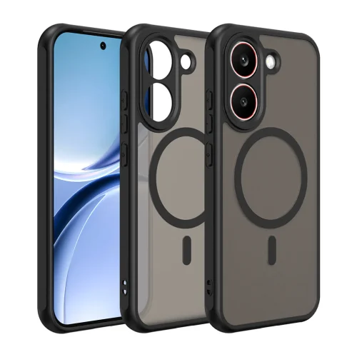 Θήκη Techsuit HaloFrost II Frosted Black Poco X8 Pro