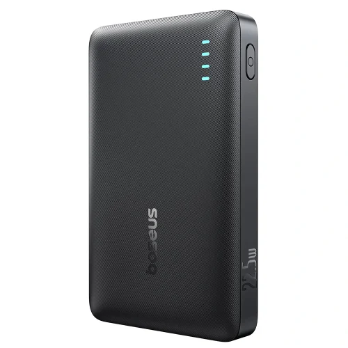 Baseus Slim PowerBank Dual-Port EnerFill 10000mAh 22.5W Black