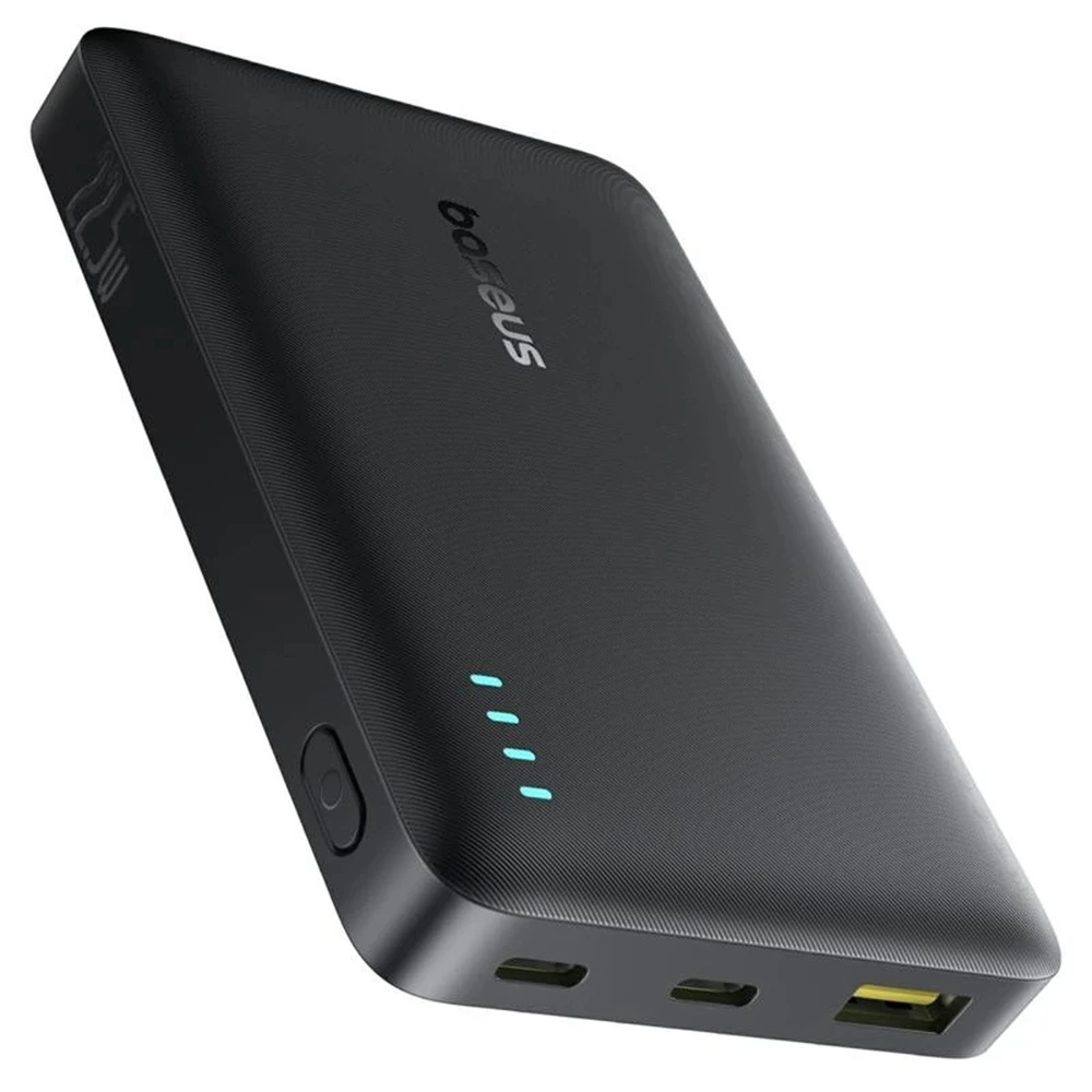 Baseus Slim PowerBank Dual-Port EnerFill 10000mAh 22.5W Black POWER BANKS Baseus Baseus Slim PowerBank Dual-Port EnerFill 10000mAh 22.5W Black - Image 4